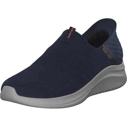 Skechers Men's Ultra Flex 3.0 Smooth Step Hands Free Slip-ins, Navy, 11.5