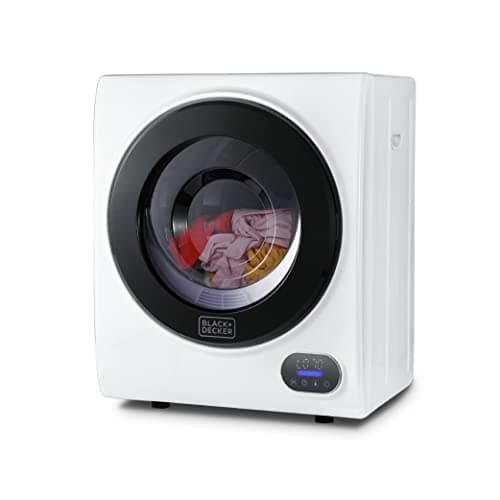 BLACK+DECKER 1.5 Cu. Ft. Compact Dryer, 5.5 lb. Capacity, 120V, BCED15