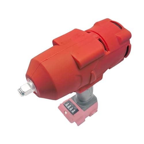 deawater 1pcs Protective Boot 49-16-2767 High Torque Impact Wrench Boot, for 18V 1/2 High Torque Impact (2767-20) & Version (2863-20) red