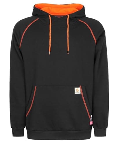 BOCOMAL FR Hoodies Pullover 10.5oz Midweight Fleece Contrast Stich/Paisley
