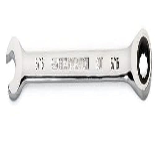 GEARWRENCH 5/16" 4 Degree Swing Arch 12 Point Ratcheting Combination Wrench - 86941