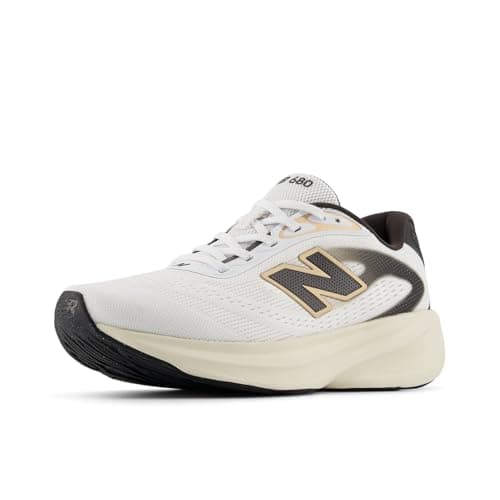 New Balance Women's Fresh Foam 680 v9 Running Shoe, Nb 103 White/Faded Black, 10