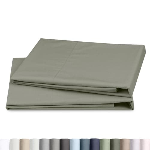 California Design Den 100% Egyptian Cotton 2-Pack King Size Pillowcases