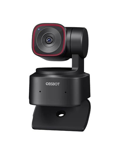 OBSBOT Tiny 2 Lite 4K Webcam for PC, AI Tracking PTZ Streaming Camera