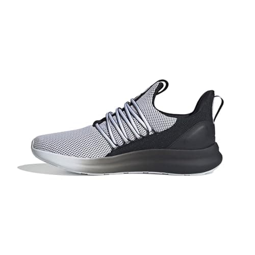 Adidas Men's Lite Racer Adapt 7.0 Wide, White/Black/White, 13
