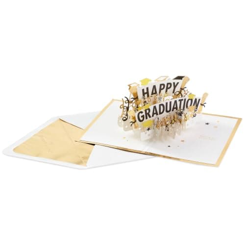 Hallmark Signature Paper Wonder Pop Up Graduation Card (Wishing the Best)