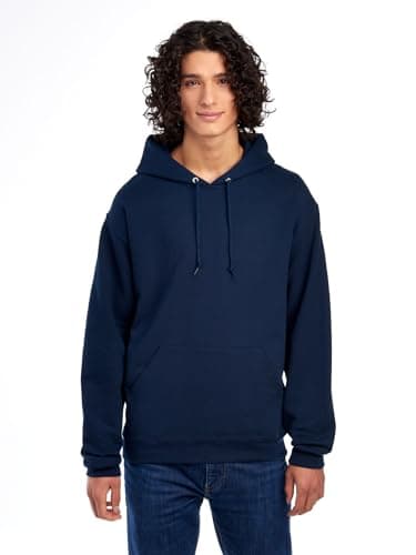 Jerzees --Men's NuBlend -Fleece -Sweatshirts & - -Hoodies, Hoodie-Navy, Small