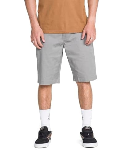 Volcom Men's Vmonty Stretch Short Moonbeam 28