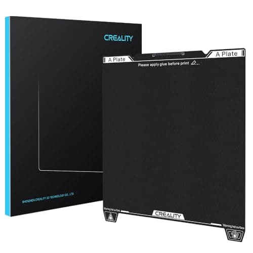 Creality K1 SE Epoxy Resin Build Plate, Ender 3 V3 SE Bed 235*235mm Texture Spring Steel Bed Plate with Nozzle Cleaner, Heat-resistant Wear Resistance Flexible Print Platform For K1C/K1/Ender 3V3 KE