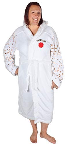 Harry Potter Hedwig Full Sleeve White Robe-Large/X-Large