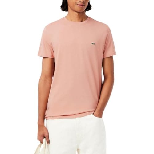 Lacoste Men's Cotton Pima T-Shirt, Brown, X-Large