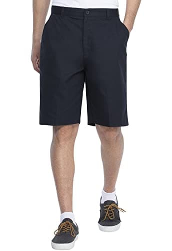 Real School Uniforms Big Kid Flat Front Shorts 62363, 16H, Navy