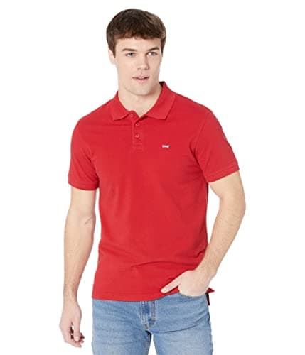 Levi's Men's Housemark Polo, (New) Crimson, X-Small