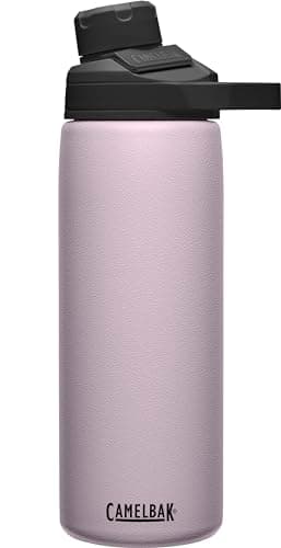 CamelBak Chute Mag Vacuum Insulated Stainless Steel Water Bottle, Magnetic Leak Resistant Cap for Everyday Hydration, 20oz, Purple Sky