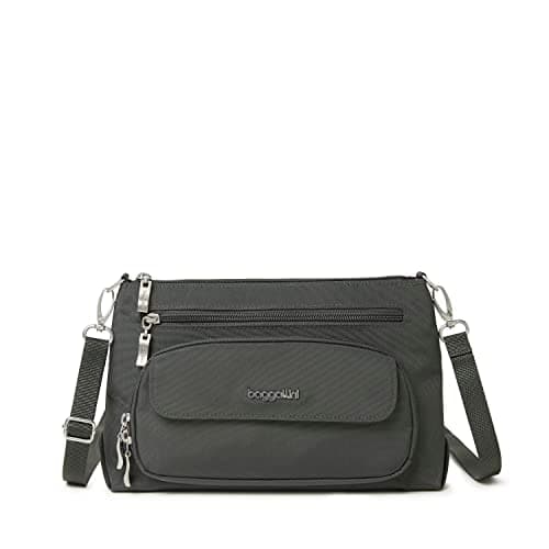 Original Everyday 10.5x7.5 Crossbody Bags for Women RFID Protected Lightweight Nylon Zippered Travel Purse