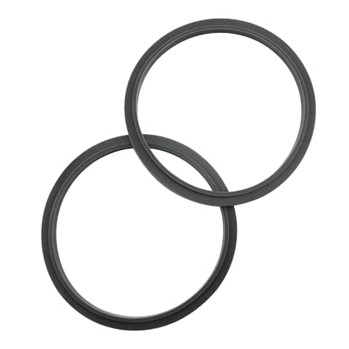BlingKingdom 2 PCS Silicone Replacement Gaskets with Lip, Blender Gasket Replacement Seal