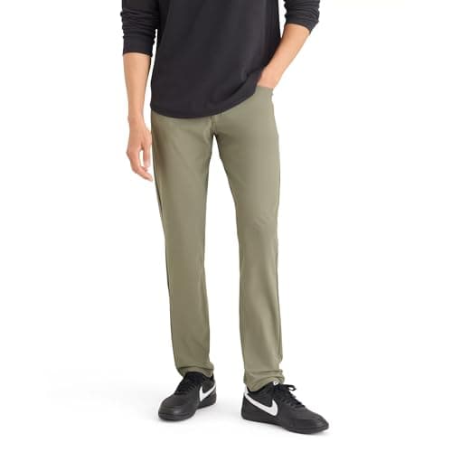 Dockers® Men's Go Airweave 5-Pocket Slim Fit, Tea Leaf, 34W x 32L