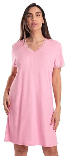 Just Love Sleeveless Nightgown RL-7037-PNK-S-SIOC