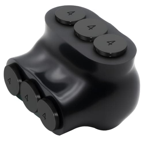 AIRTAK 4-14AWG 3P Inline Splice Connector Black 1PK