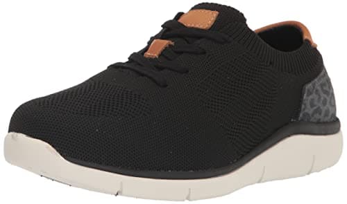 Propét Women's Sachi Sneakers, Black, 10 Narrow US