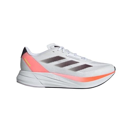 Adidas Men's Duramo Speed, White/Aurora Met./Solar Red, 6