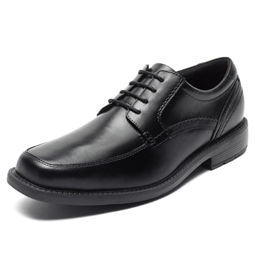Rockport mens Style Leader 2 Apron Toe oxfords shoes, Black, 9.5 US