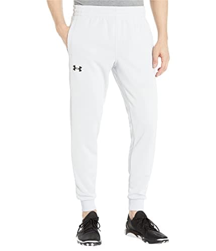 Under Armour Men's ArmourFleece Jogger, (014) Halo Gray / / Black, X-Large