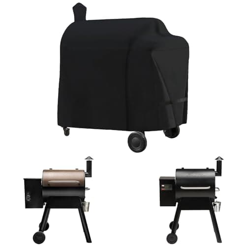 Grill Cover Fits Traeger Pro 575 & Pro 22 (TFB82KLF, TFB57KCL, TFB30KLF, TFB29BKLF) Electric Grill and Smoker,Compared to Traeger BAC503, Cover Geny Outdoor Heavy Duty Waterproof BBQ Grill Cover