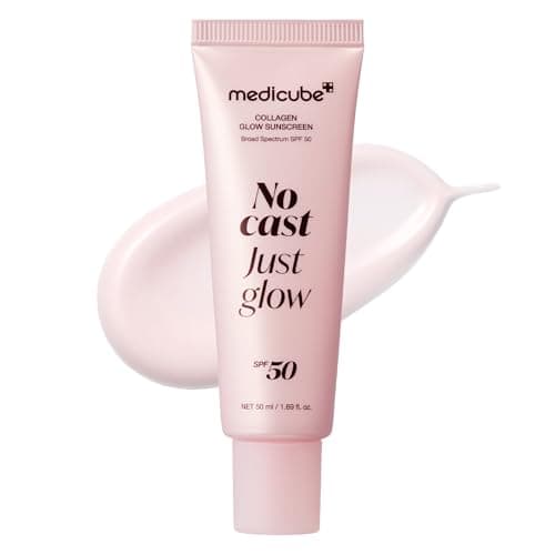 medicube Sunscreen No Cast Just Glow Collagen, SPF 50