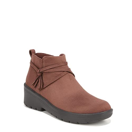 BZees Women's Blaine Washable Comfort Ankle Boots Brown 8.5 M