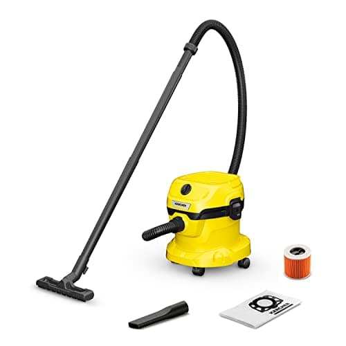 Kärcher WD 2 Plus 1.628-002.0, Wet & Dry Vacuum Cleaner, Yellow