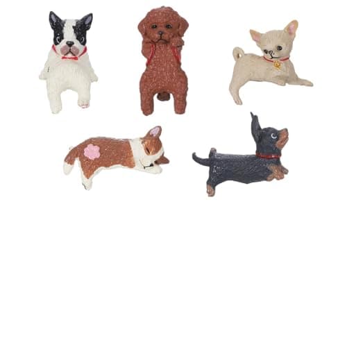 YBEATY 10 Pcs Cat Car Interior Accessories Funny Cute Car Figurines Dashboard Decorations Mini Rearview Mirror Pussy Ornament Universal Desk Computer Decor for Women Girl Home Garden