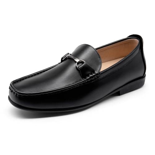 Bruno Marc Men's Dress Loafers Slip On Casual Driving Loafer,Size 8,Black,Henry-1