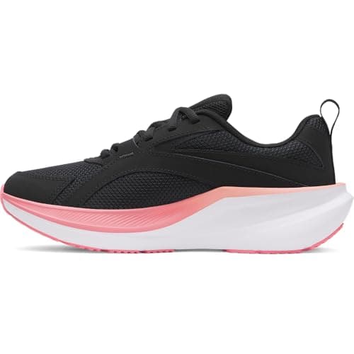 Under Armour Women's Charged Assert 11, (003) Black/Black/Bittersweet Pink, 6, US