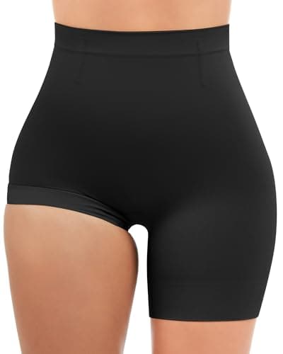 YADIFEN Shapewear for Women Tummy Control, Mid Waist Body Shaper Shorts Butt Lifting Seamless Shapewear Under Dresses