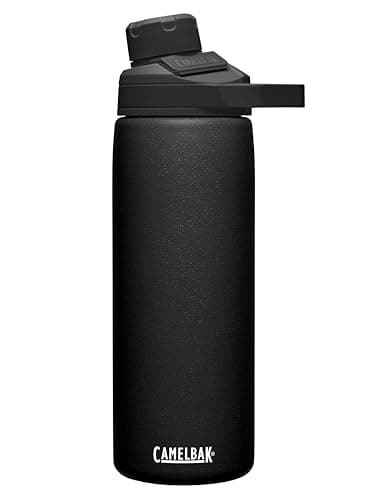 CamelBak Chute Mag 20oz Vacuum Insulated Stainless Steel Water Bottle, Black