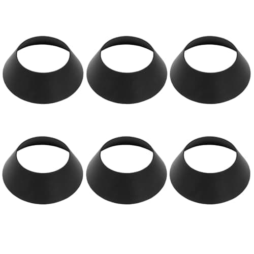 verkelly Ball Display Stand, Black, 6 Pcs