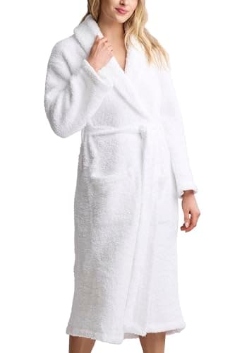 Barefoot Dreams® CozyChic® Adult Robe, White, Size 03