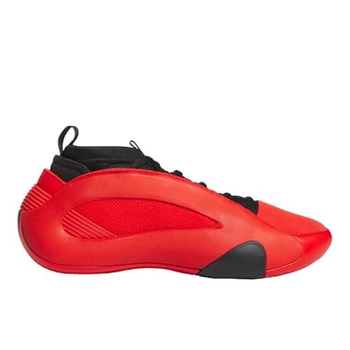 Adidas Unisex-Adult Harden Volume 8, Red/Black/Silver Metallic, 6