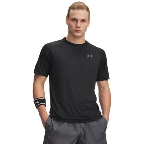 Under Armour Men's Tech 2.0 Short-Sleeve T-Shirt , Black (001)/Graphite, Large