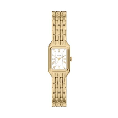 Fossil Women's Watch, Raquel Quartz Stainless Steel Three-Hand Watch for Women, Color: Gold