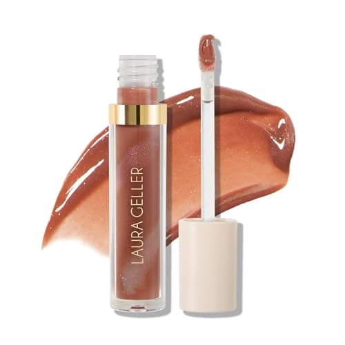 LAURA GELLER NEW YORK Italian Marble Glossy Lip Tint - Moisturizing Lip Gloss - Enriched with Shea, Mango and Cocoa Butters (03 Summer Paloma)