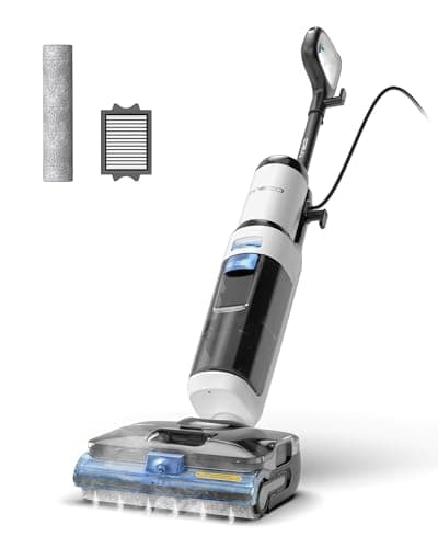 Tineco Corded 3-in-1 Wet Dry Vacuum Mop with Steam Function, Floor ONE S6 Stretch Steam BoostSteam, 320℉ High-Temp Steam Cleaning, 180° Lay-Flat, Anti-Tangle Design, One-Touch Self-Cleaning