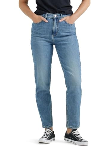 Lee Women's Legendary High Rise Mom Jean, Glowing Review, 12 Short