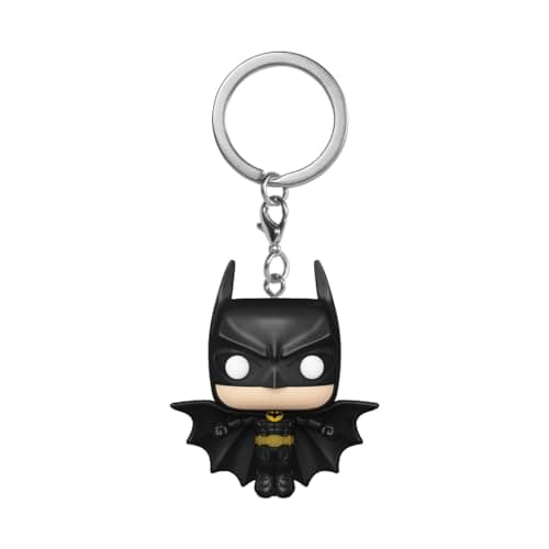 Funko POP! Keychain: Batman's 85th Anniversary - Batman - (Soaring) Novelty Keyring - Collectable Mini Figure - Stocking Filler - Gift Idea - Official Merchandise - Movies Fans - Backpack Decor