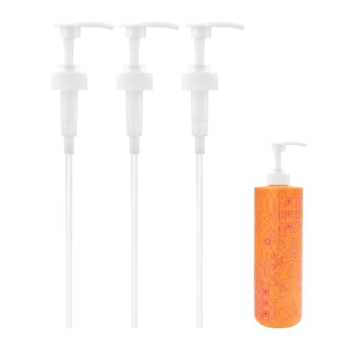 VANEST 3 Pcs Dispenser Pump Compatible with amika 1 L/33.8 Fl Oz Bottles