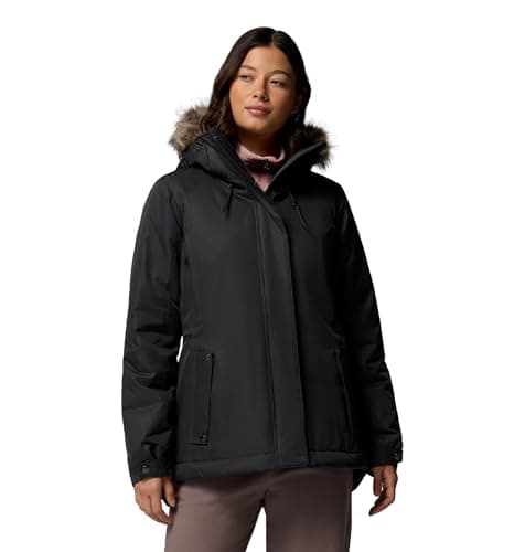 Columbia Womens Suttle Mountain III Insulated Jacket, Black, X-Large