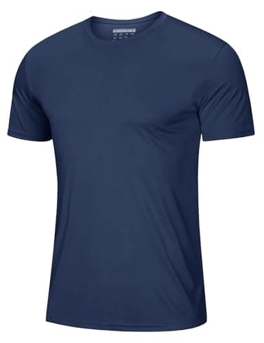 MAGCOMSEN Mens Short Sleeve Shirts UPF 50+ Lightweight Running Shirts Quick Dry Gym Workout Performance T-Shirts