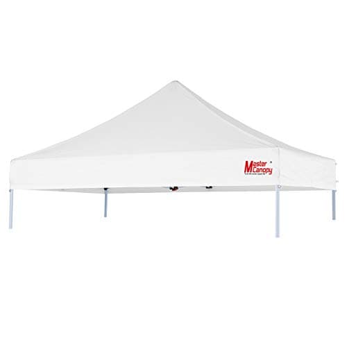 MASTERCANOPY 8x8 Replacement Pop Up Canopy Top for Kingkong Frame White