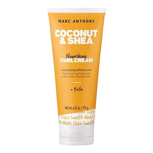 Marc Anthony Coconut Shea Curl Defining Styling Cream for Dry, Frizzy Hair